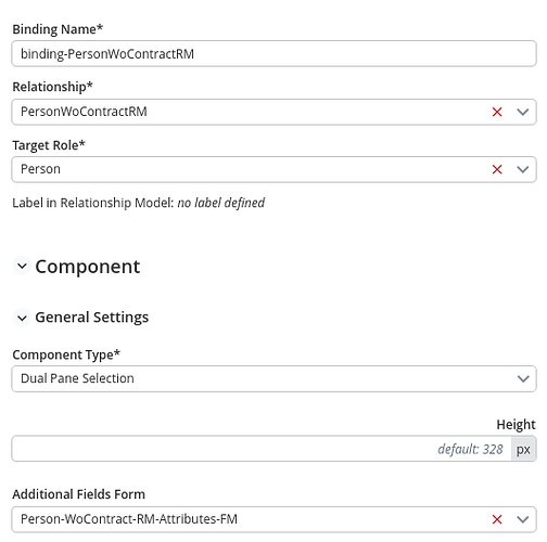 form config